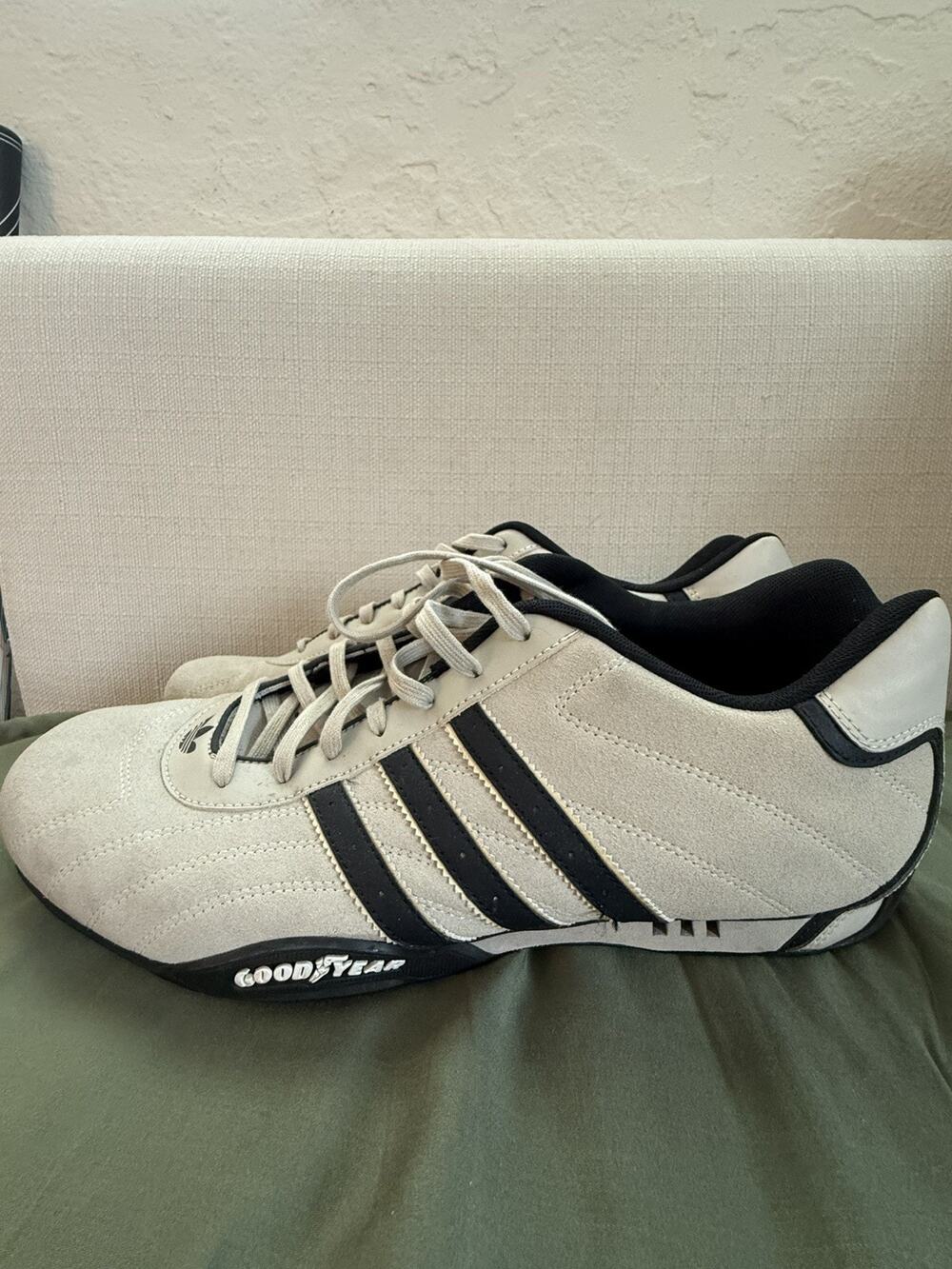 2006 Adidas Adi Racer Low Goodyear Gray Black Shoes Men’s Size US 12 Team Adidas